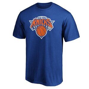 NWOT New York Knicks MSC Cruises Men's Blue Logo T-Shirt Size XL